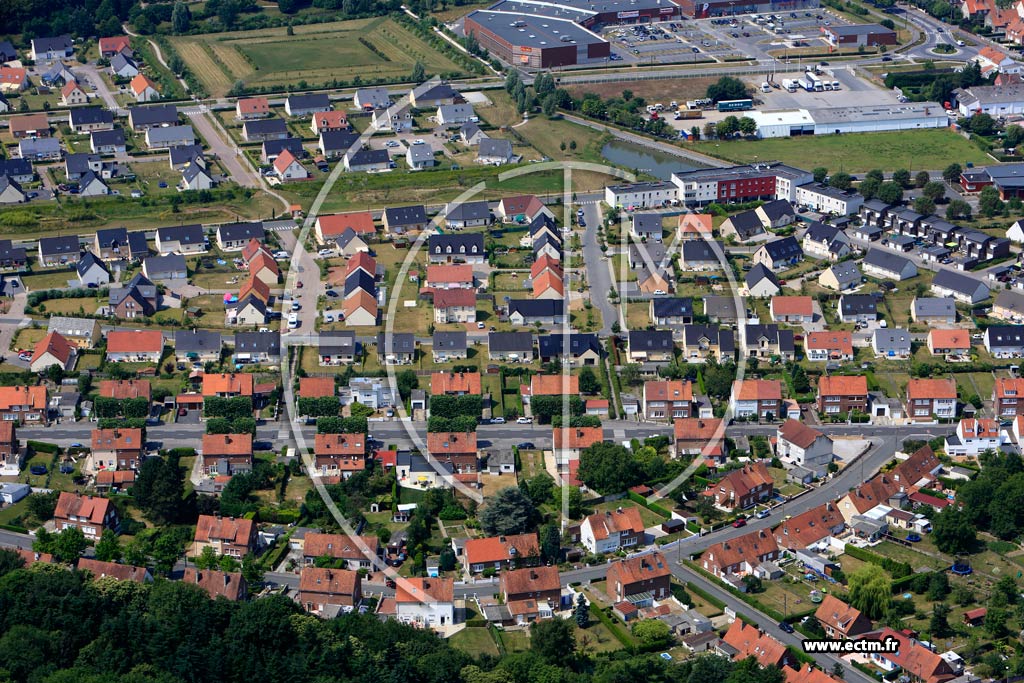 Photo arienne de Arques (Quartier de La Garenne)