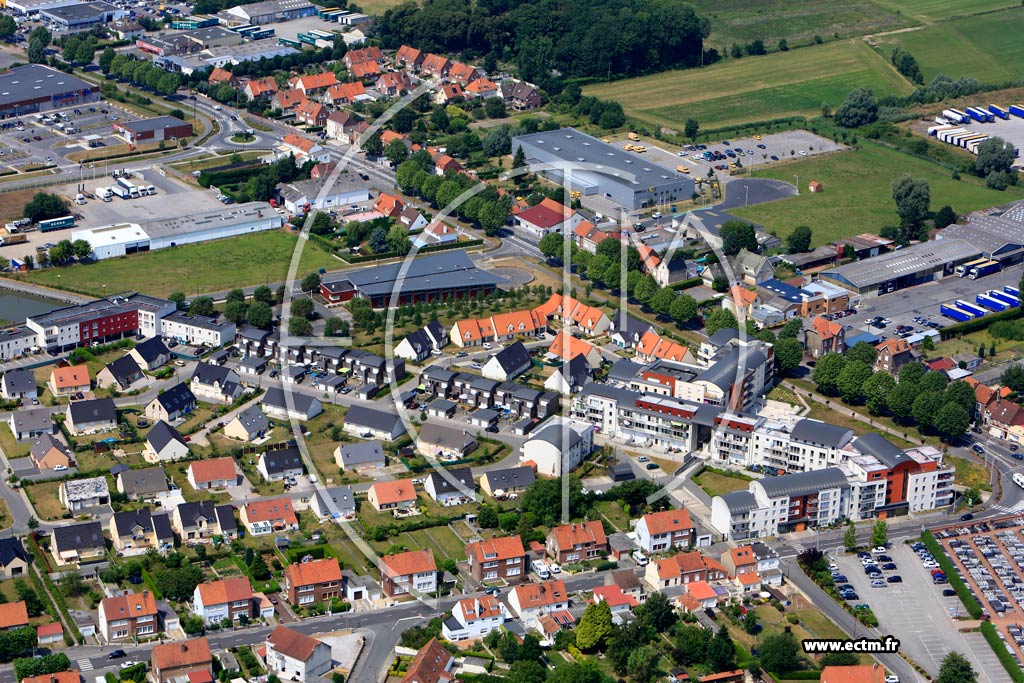 Photo arienne de Arques (Quartier de La Garenne)