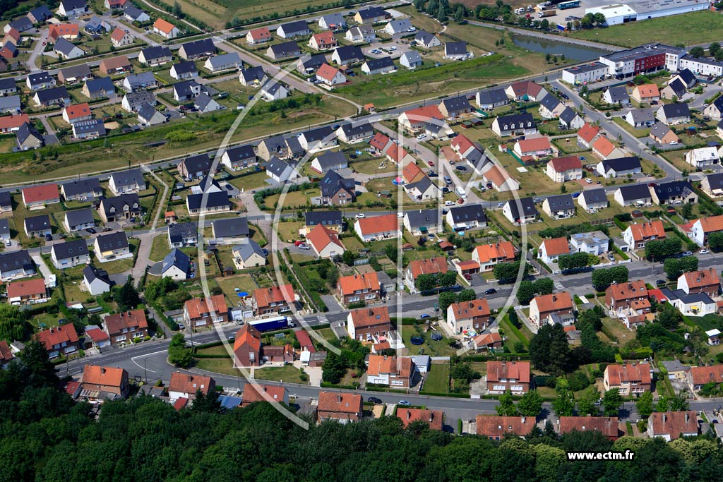 Photo arienne de Arques (Quartier de La Garenne)