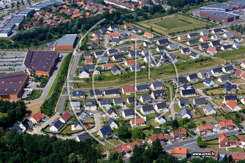 Photo arienne de Arques (Quartier de La Garenne)