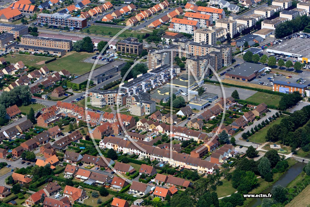 Photo arienne de Arques (Sainte-Catherine)