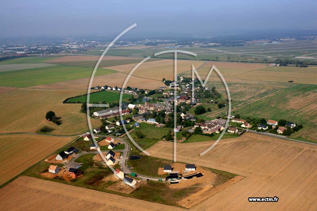 Photo arienne de Le Vieil-vreux (Saint-Aubin du Vieil vreux)