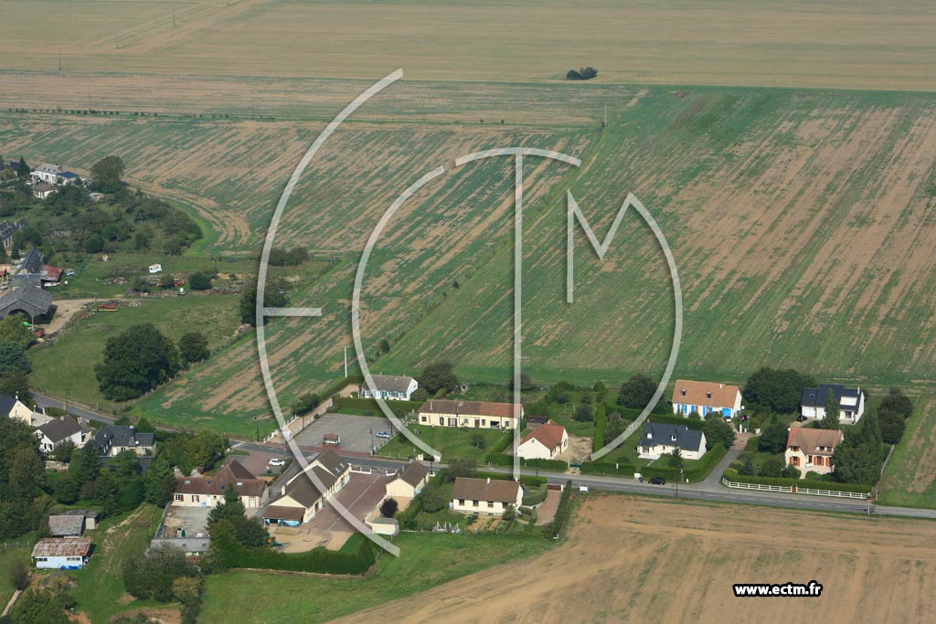 Photo arienne de Le Vieil-vreux (Saint-Aubin du Vieil vreux)