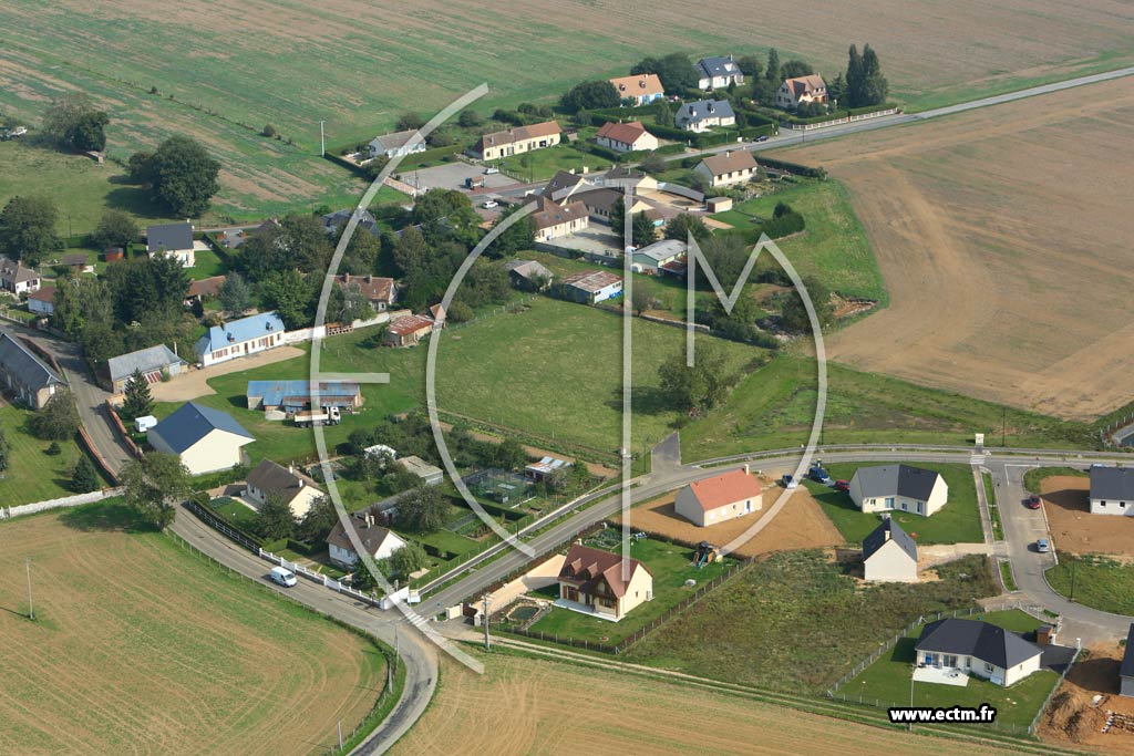 Photo arienne de Le Vieil-vreux (Saint-Aubin du Vieil vreux)