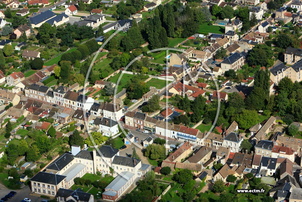 Photo arienne de Pacy-sur-Eure