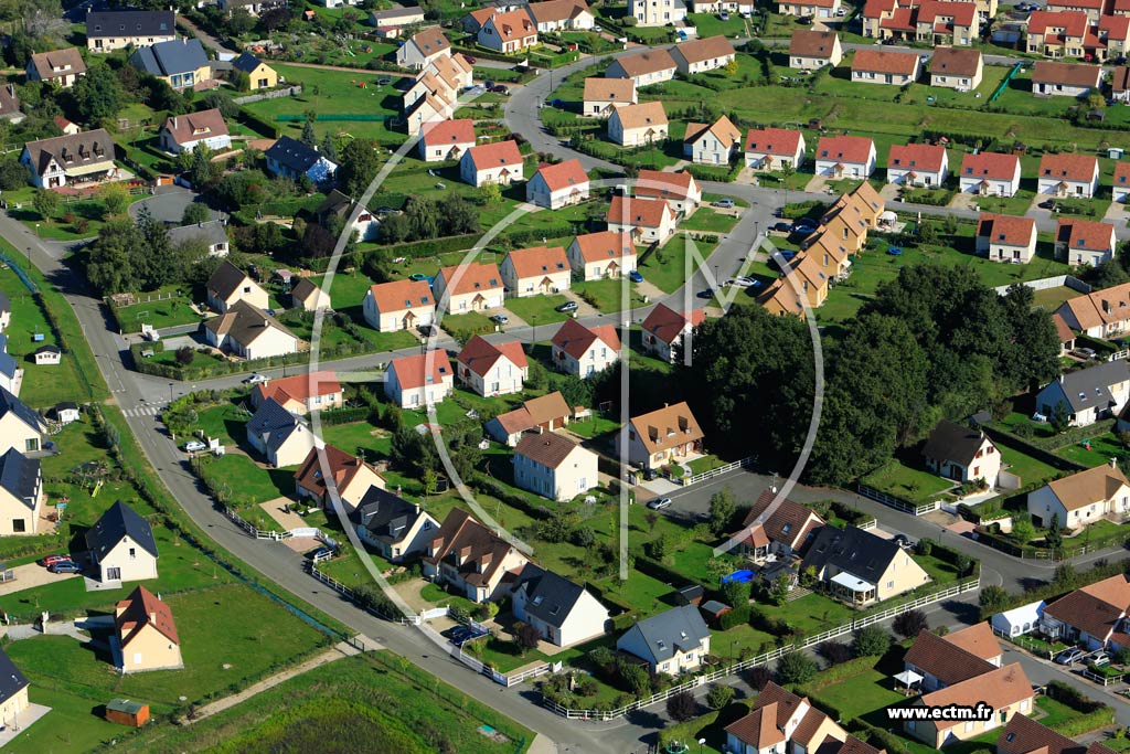 Photo arienne de Saint-Sbastien-de-Morsent (Quartier Rue de la Garenne)