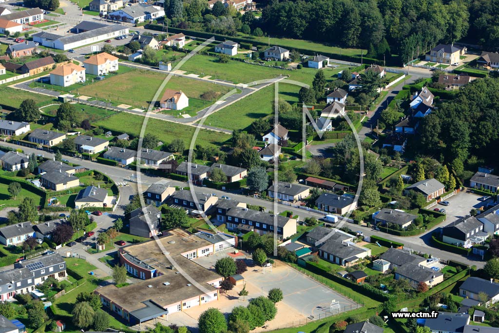 Photo arienne de Saint-Sbastien-de-Morsent (Quartier Rue du Bois Gencelin)