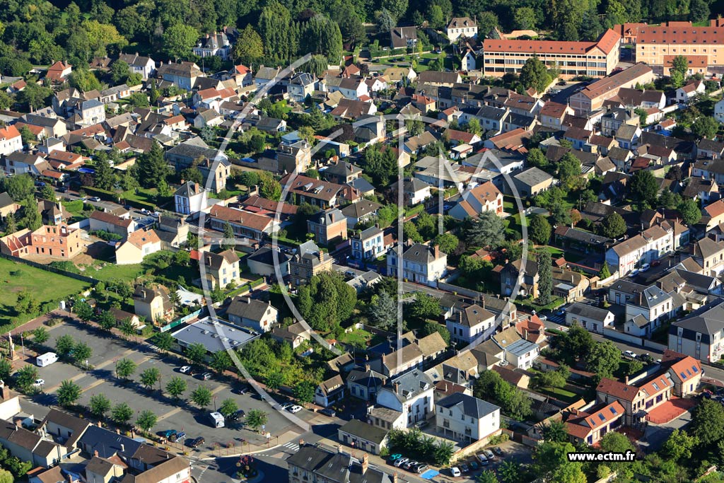 Photo arienne de zy-sur-Eure