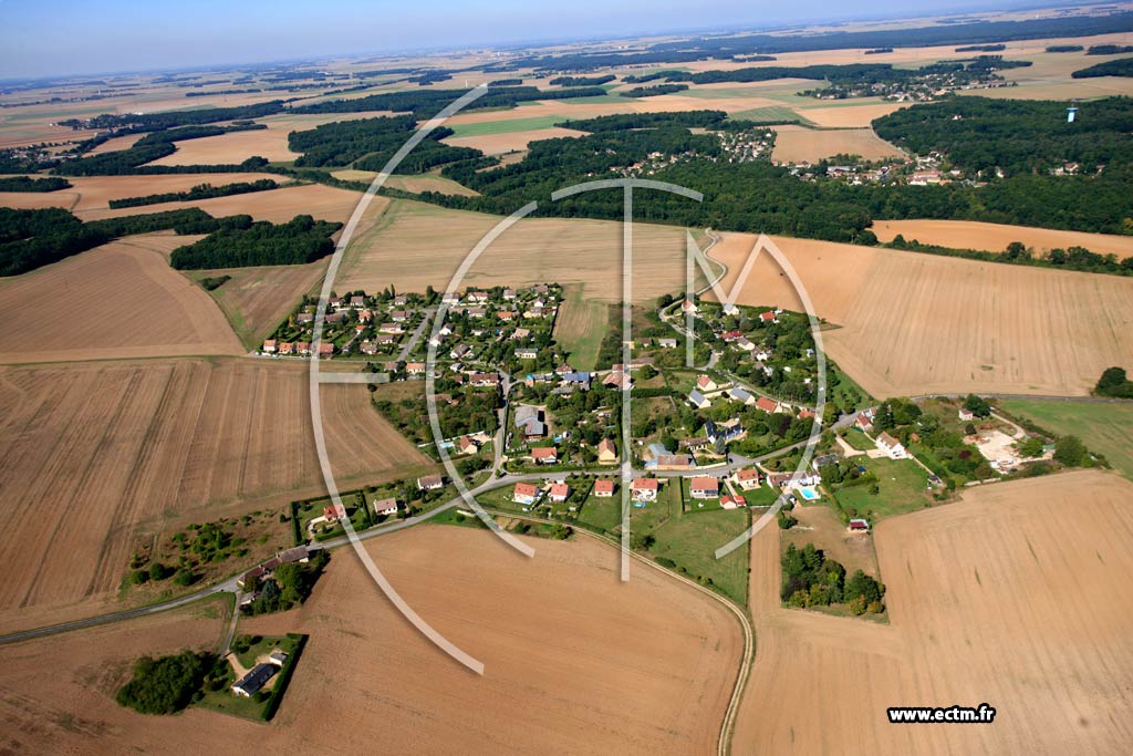 Photo arienne de Marcilly-sur-Eure (Le Val Lger)