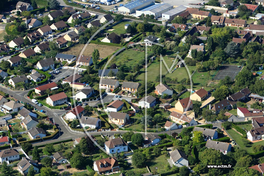 Photo arienne de Vernouillet (Croix Giboreau)