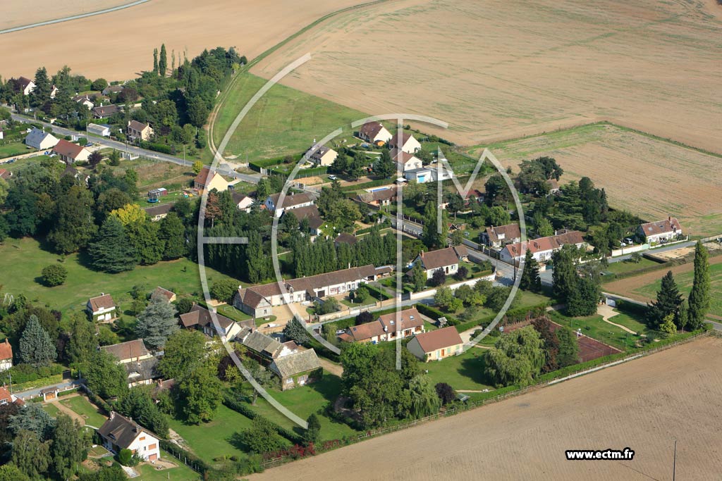 Photo arienne de Villemeux-sur-Eure (Le Mesnil Ponceau)