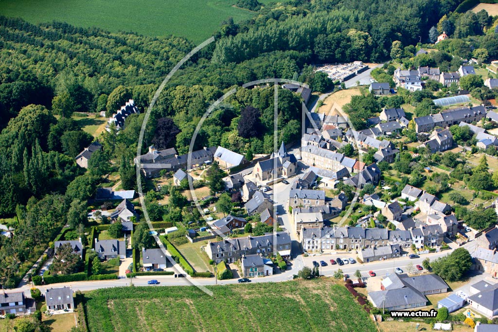 Photo arienne de Langrolay-sur-Rance