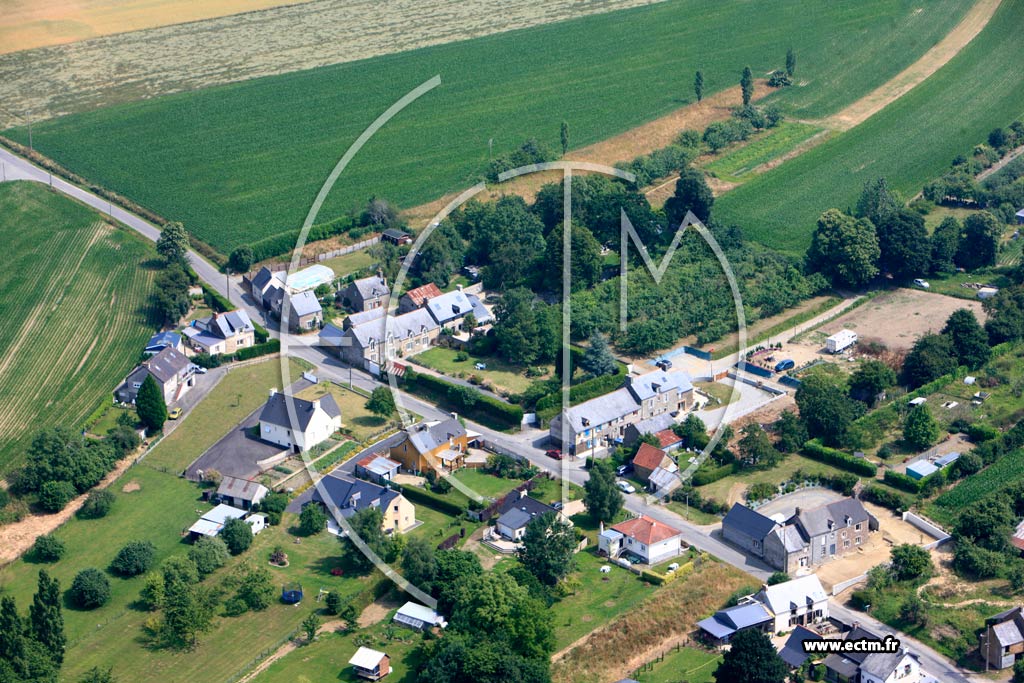 Photo arienne de Plerguer (La ville Buisson)