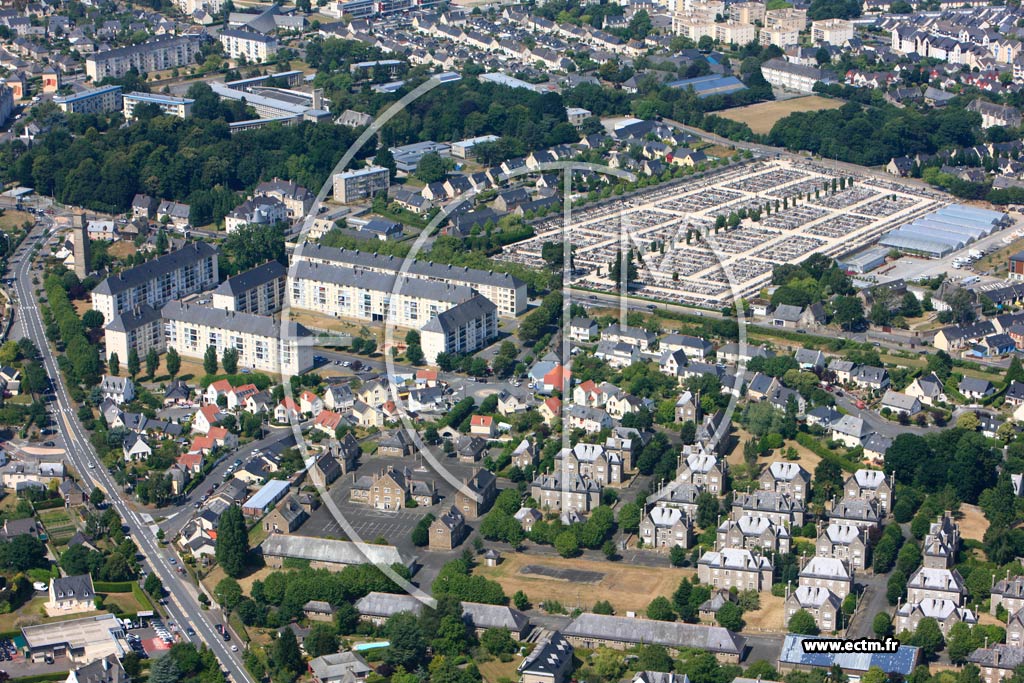 Photo arienne de Saint-Malo (La Flourie-Lorette)