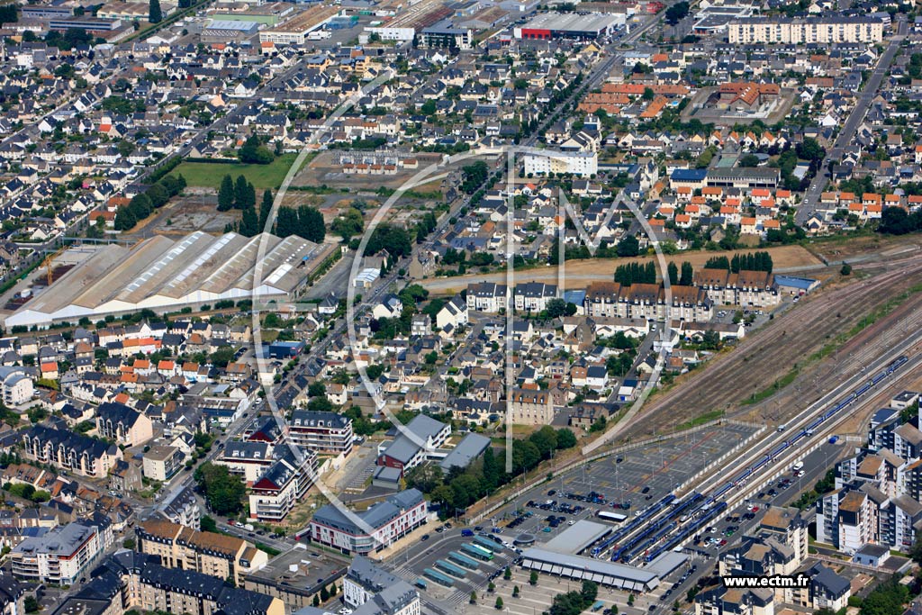 Photo arienne de Saint-Malo (La Gare-Marville)