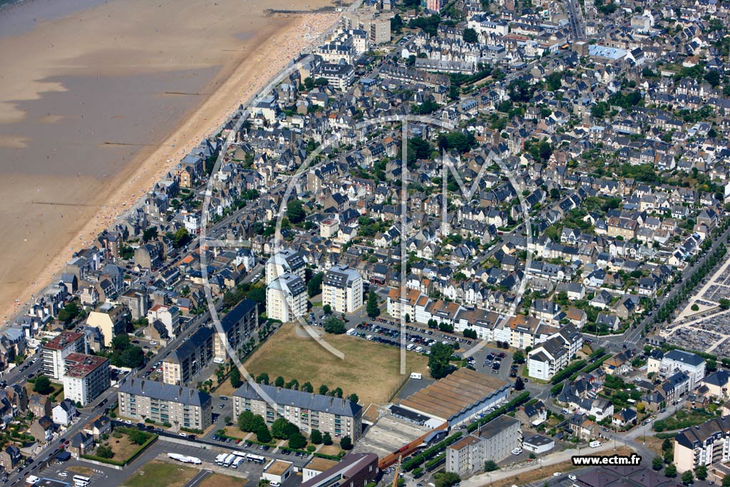 Photo arienne de Saint-Malo (Rocabay)