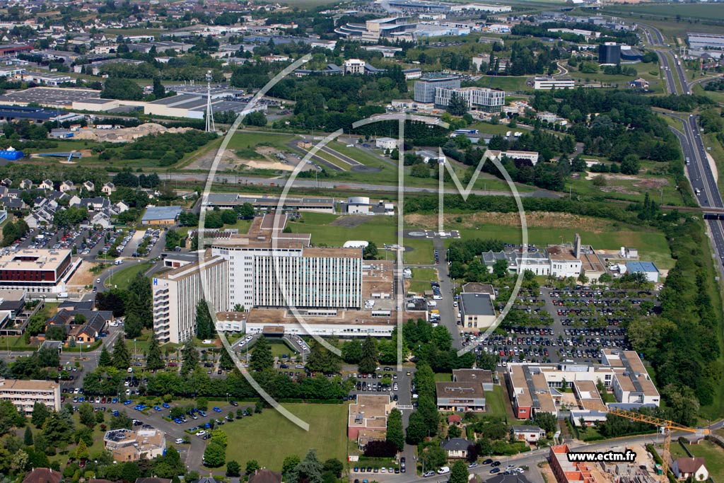 Photo arienne de La Chausse-Saint-Victor (Hpital de Blois)