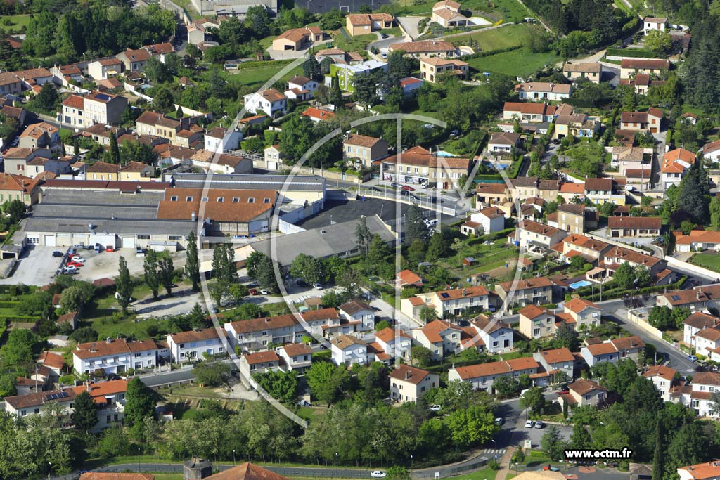 Photo arienne de Castres (Crabi)