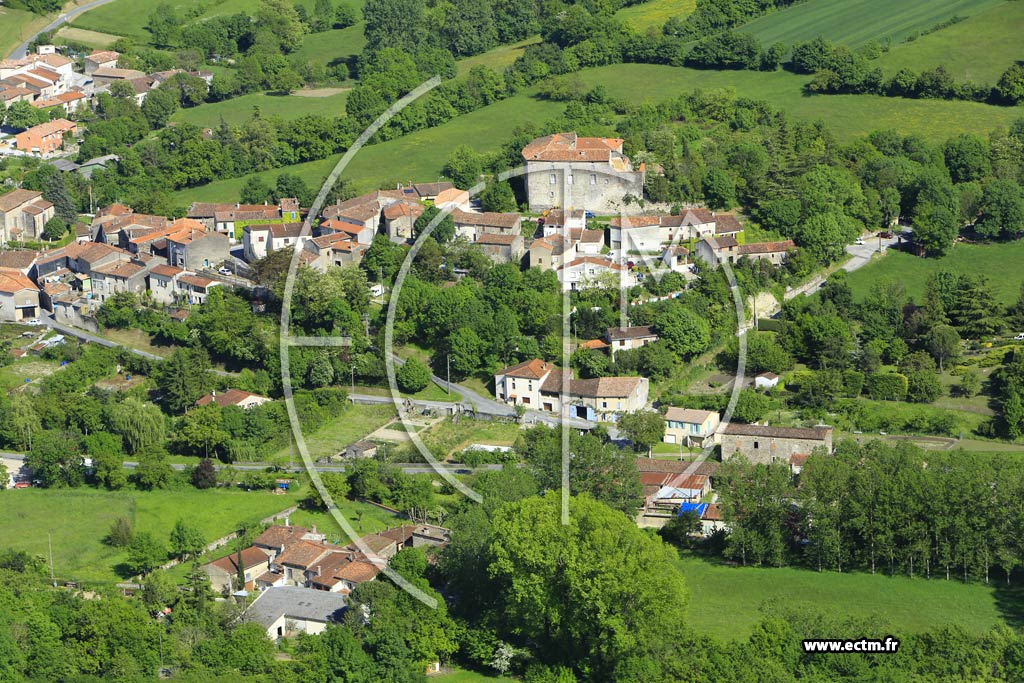 Photo arienne de Escoussens (Les Abats)