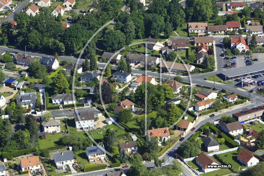 Photo arienne de Boigny-sur-Bionne (le Poirier Bonneau)