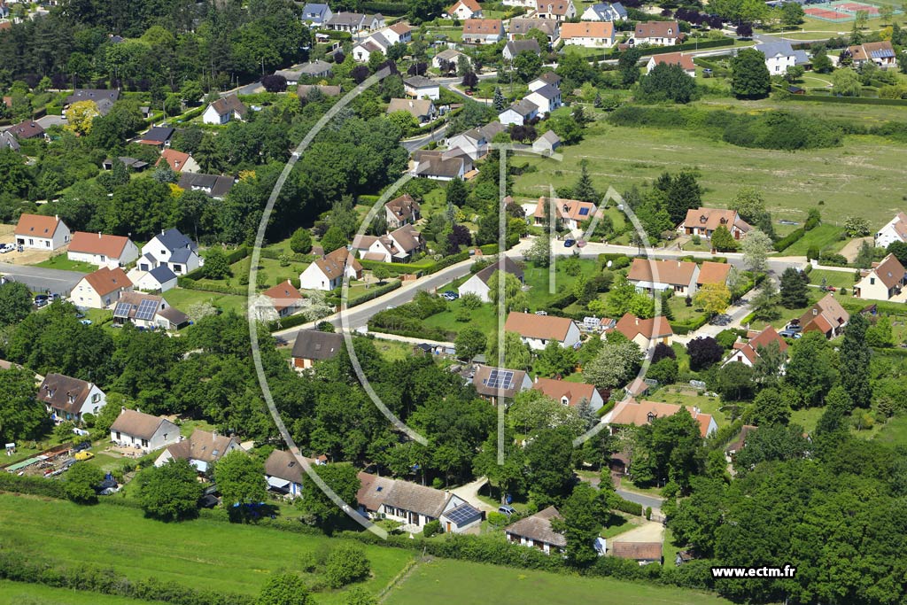 Photo arienne de Jouy-le-Potier