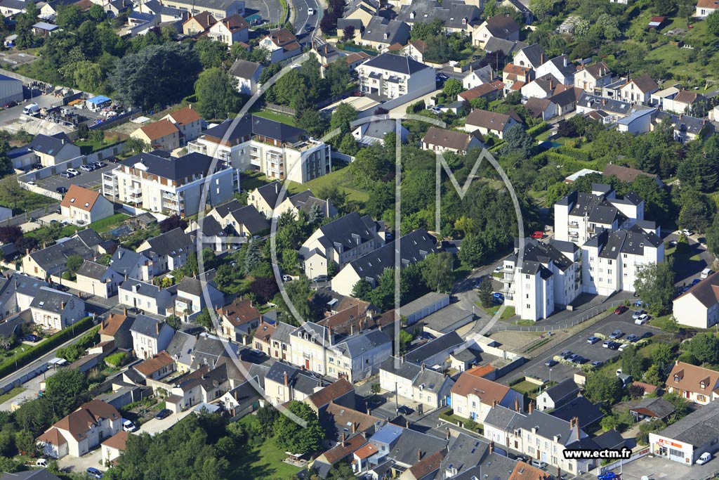 Photo arienne de Orlans (Pont Saint-Vincent)