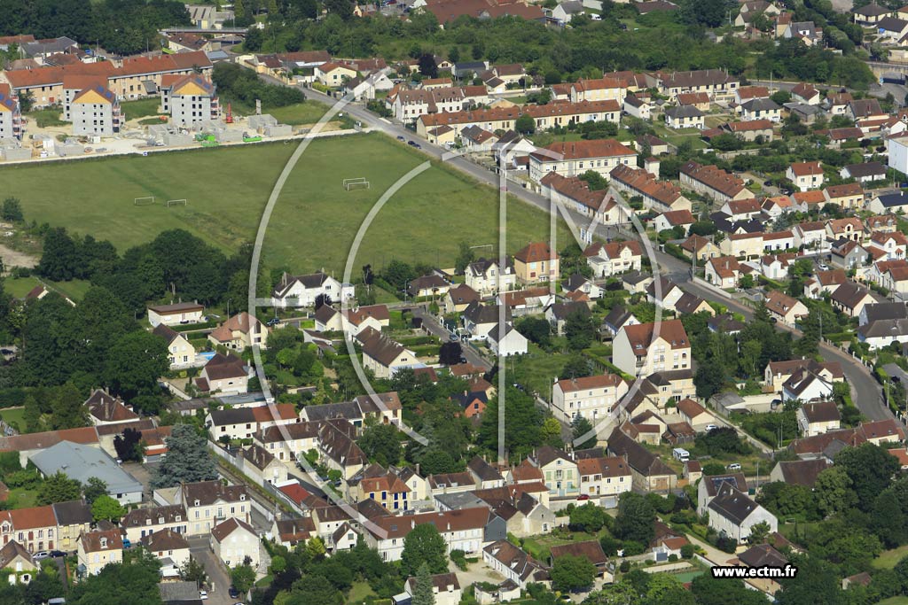 Photo arienne de Auxerre (Saint-Julien)