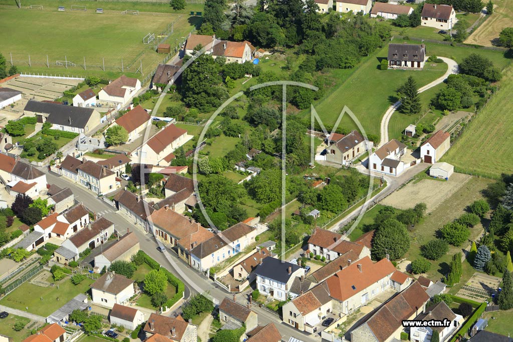 Photo arienne de Fleury-la-Valle