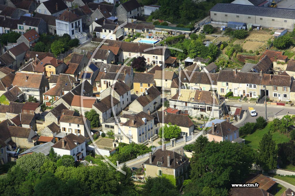 Photo arienne de Maligny (La Motte)