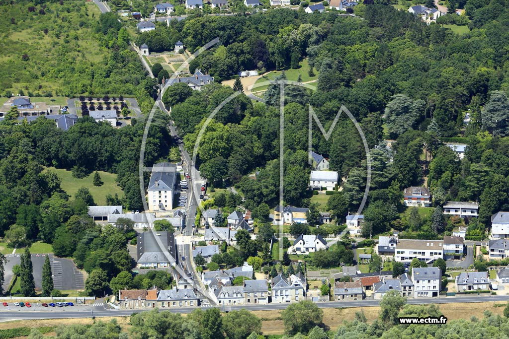 Photo arienne de Fondettes (le Pont de la Motte)