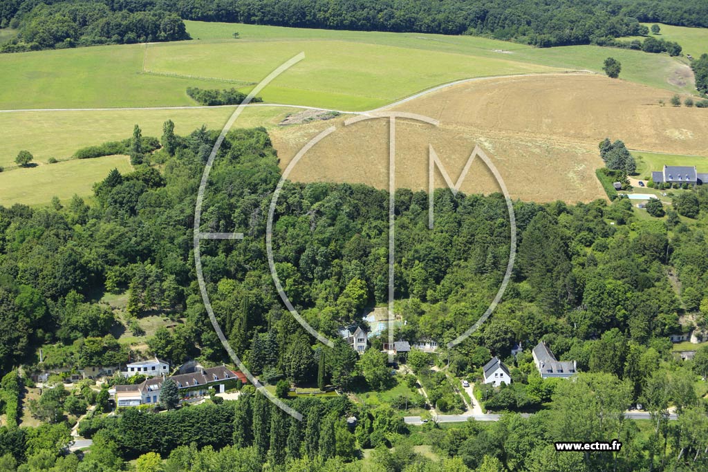 Photo arienne de Saint-tienne-de-Chigny (la Serpenterie)