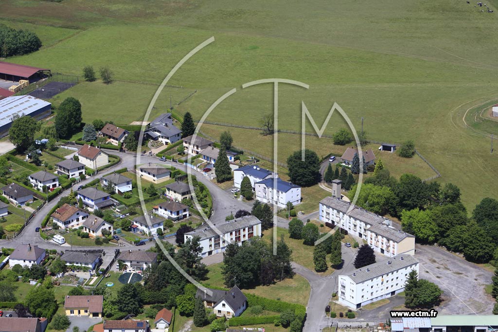 Photo arienne de Aillevillers-et-Lyaumont (le Devant des Vaivres)