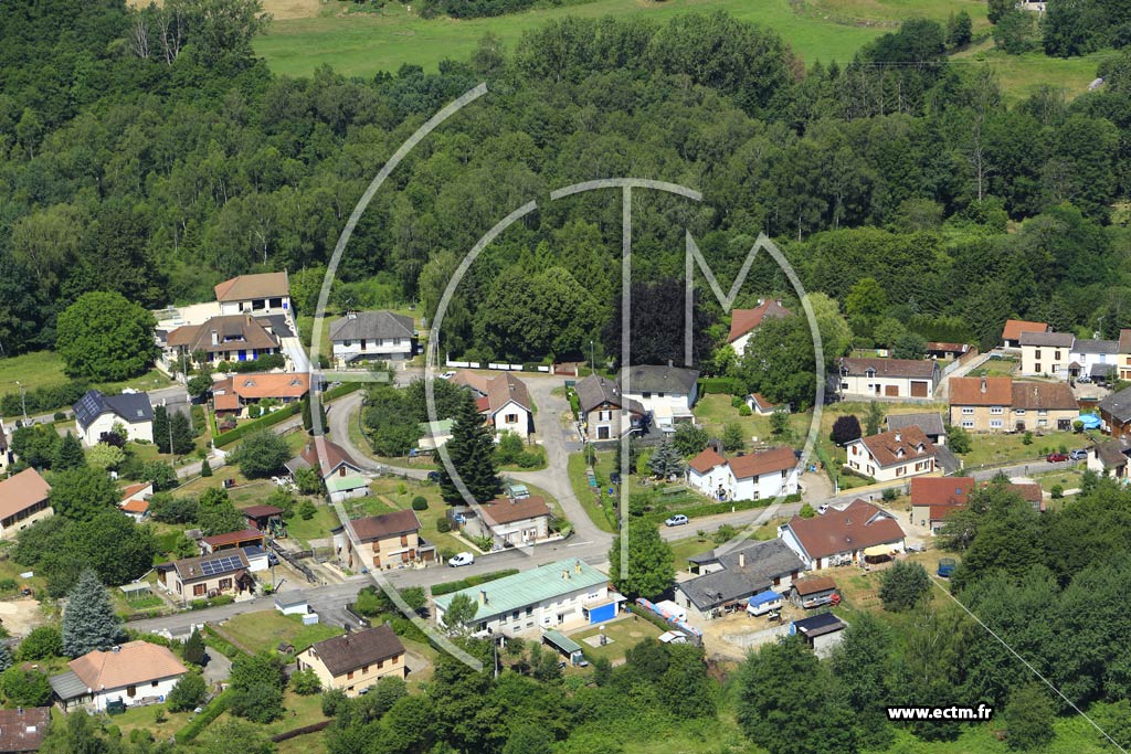 Photo arienne de Fontaine-ls-Luxeuil (les Baraques)