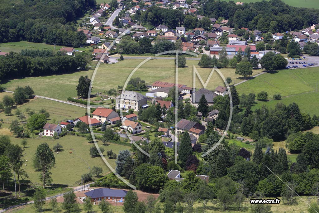 Photo arienne de Fougerolles (la Germenain)