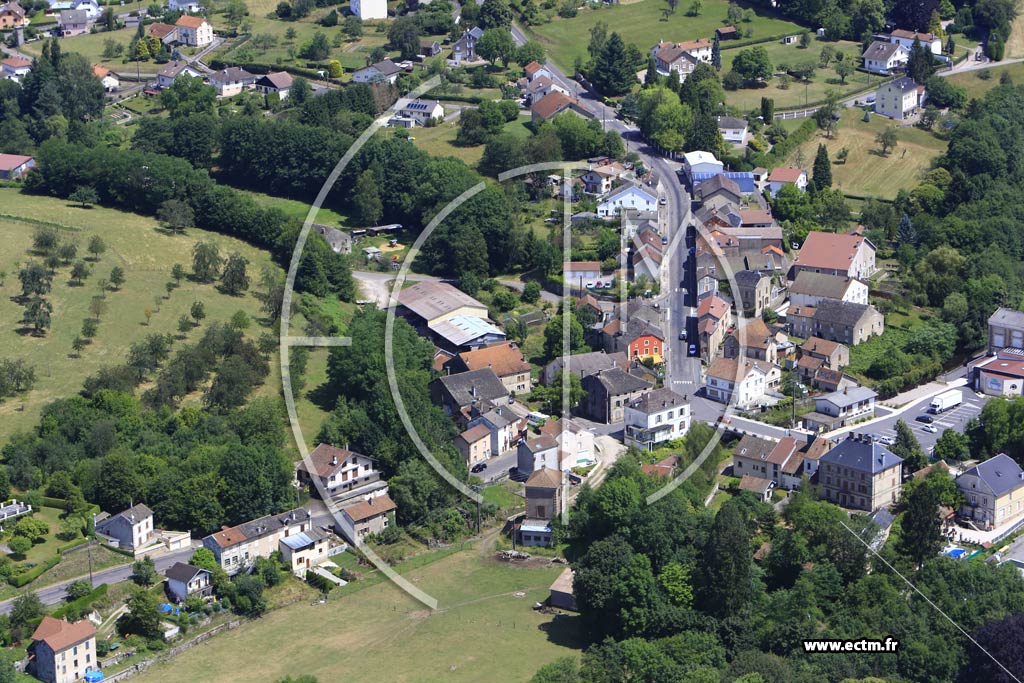 Photo arienne de Fougerolles (le Pont)