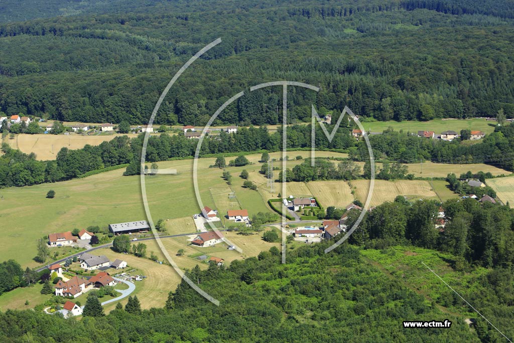 Photo arienne de Froideconche (Bouhay d'Aval)