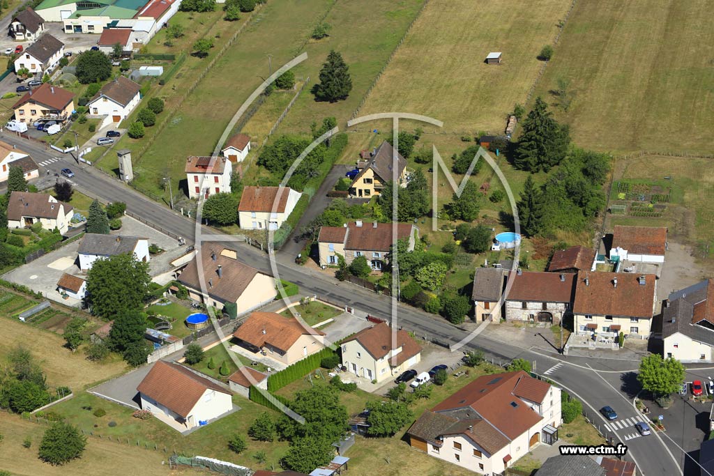 Photo arienne de Froideconche (Centre Ville)