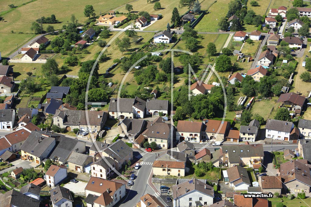 Photo arienne de Froideconche (Centre Ville)