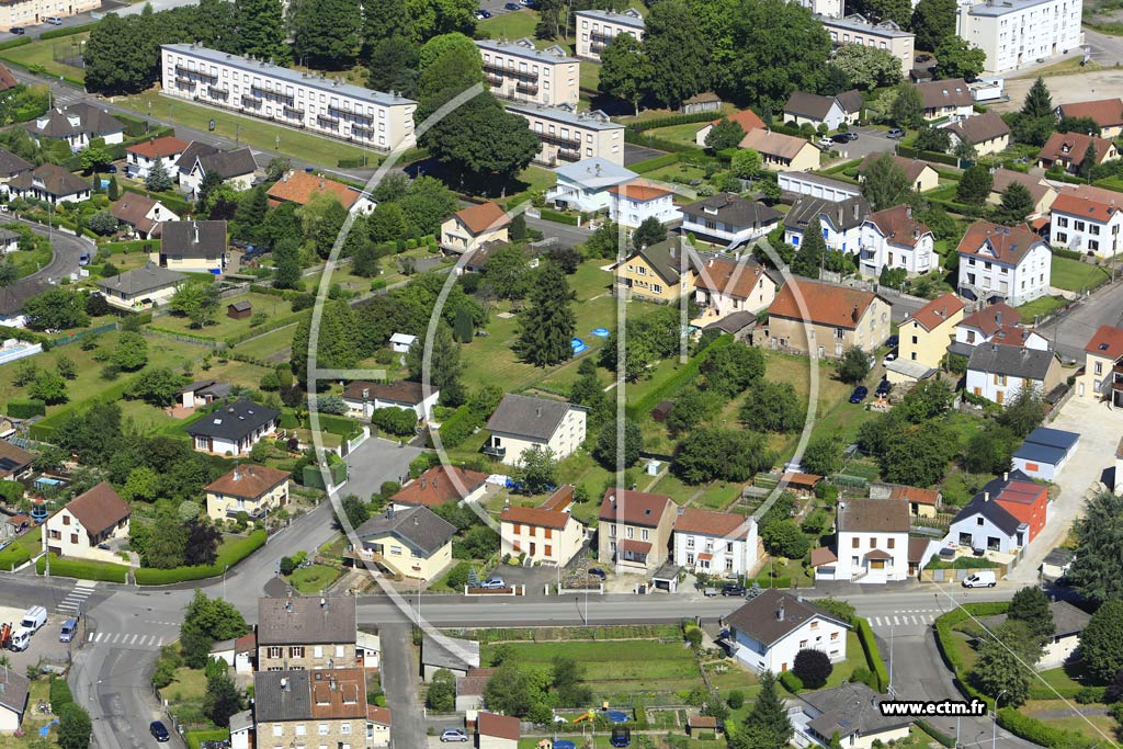 Photo arienne de Luxeuil-les-Bains (Quartier de l'Av. du Marchal Turenne)