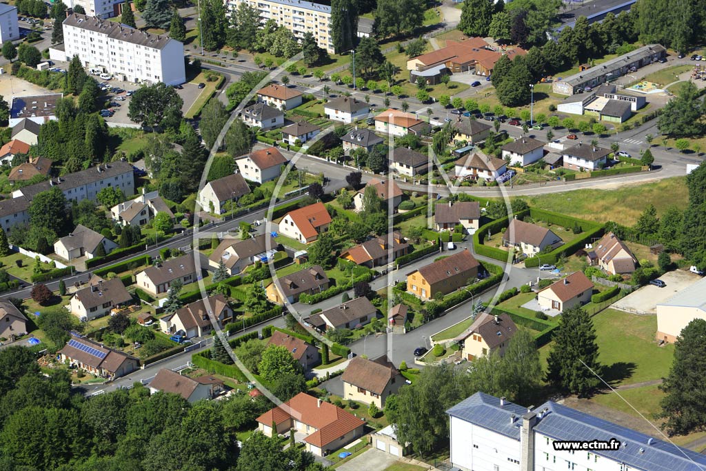 Photo arienne de Luxeuil-les-Bains (Quartier des Libelles)