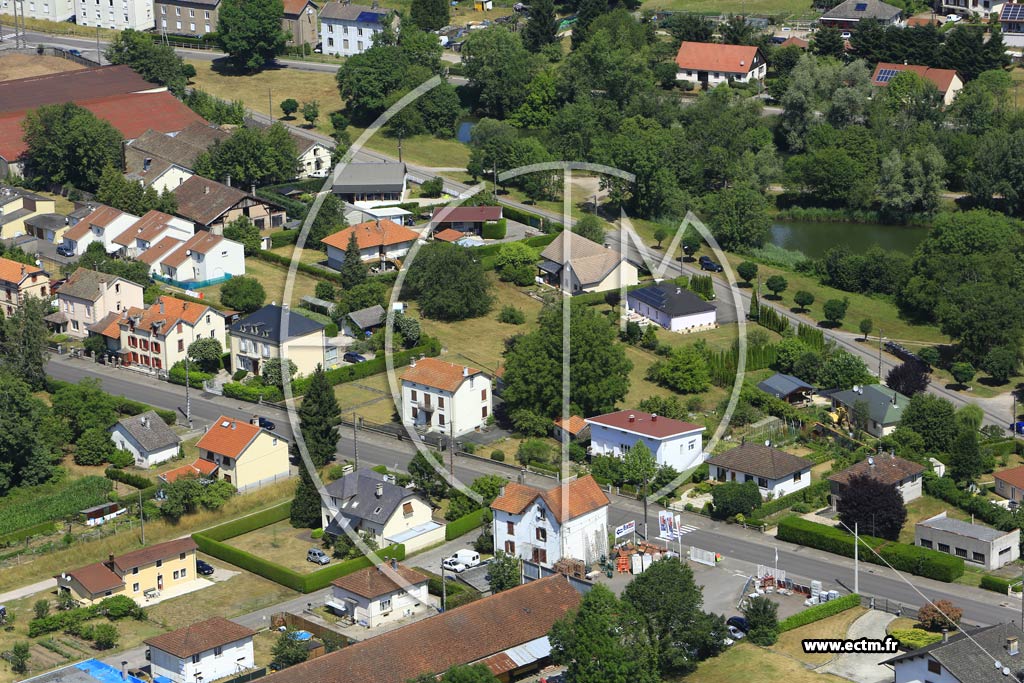 Photo arienne de Saint-Loup-sur-Semouse (le Breuil)