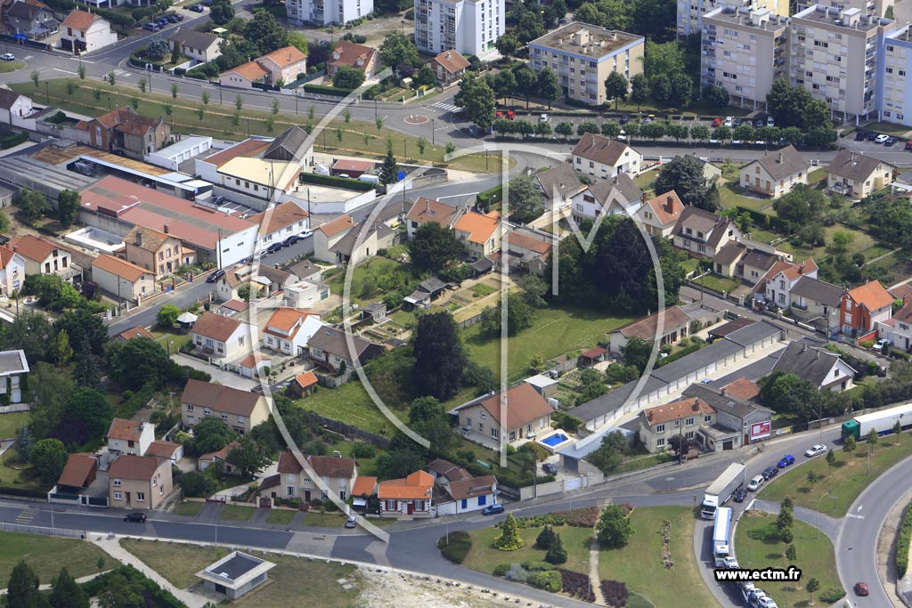 Photo arienne de Vitry-le-Franois (le Bas Village)