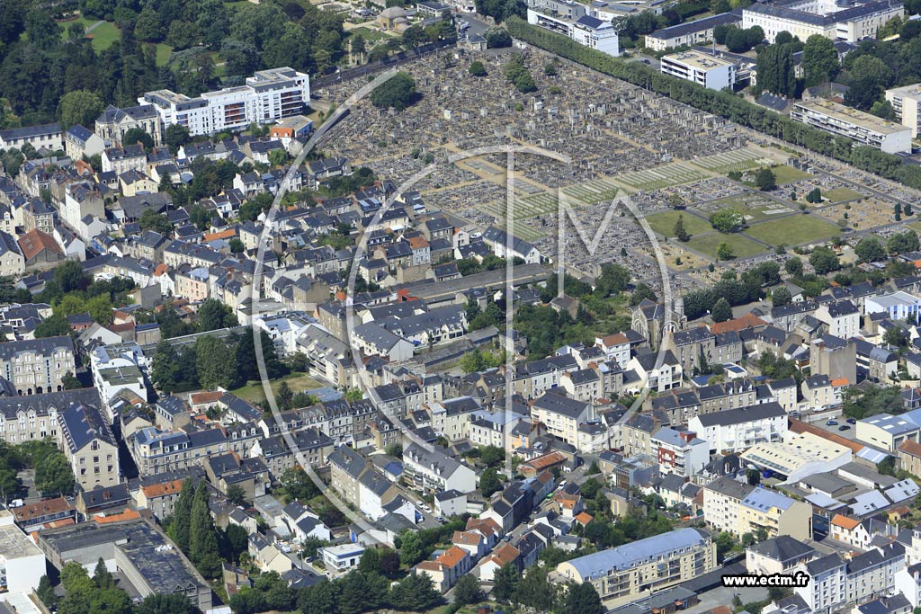 Photo arienne de Nantes (la Bouteillerie)