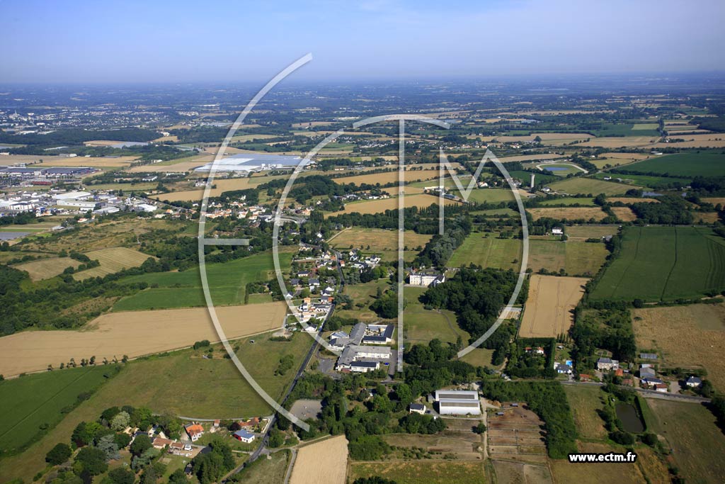 Photo arienne de Thouar-sur-Loire (Quartier du Chteau de la Hillire)