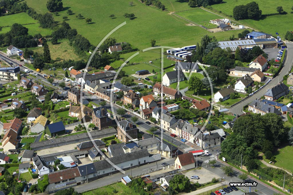 Photo arienne de Blangy-sur-Bresle (Fontaine)