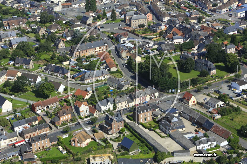 Photo arienne de Blangy-sur-Bresle (la Chapelle)