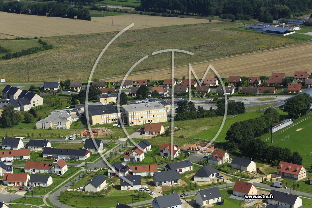 Photo arienne de Blangy-sur-Bresle (la Gargatte)