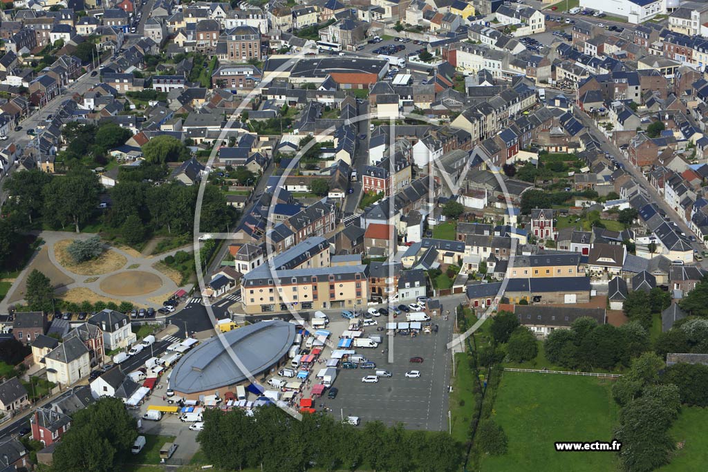 Photo arienne de Cayeux-sur-Mer (Centre)