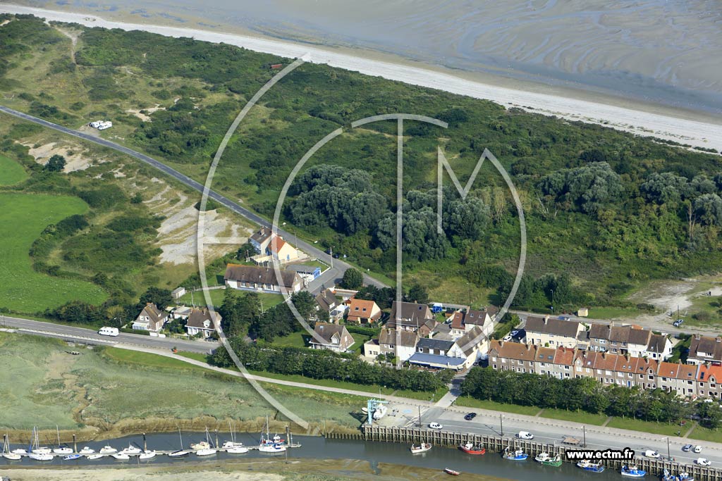 Photo arienne de Cayeux-sur-Mer (le Hourdel)