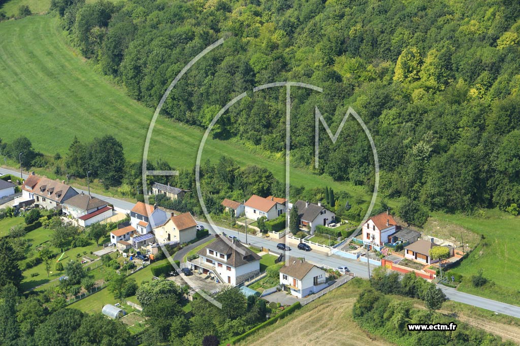 Photo arienne de Gamaches (le Four  Chaux)